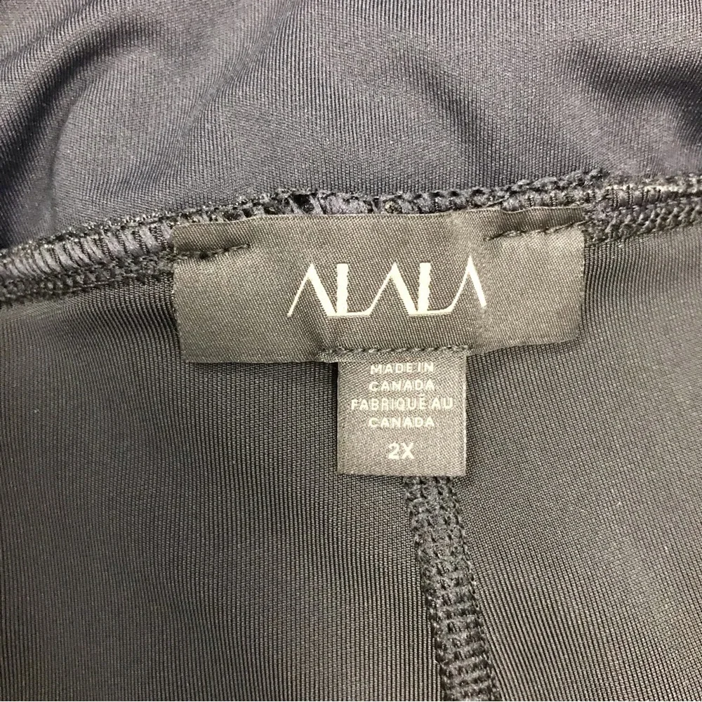 Alala Black Velvet Leggings